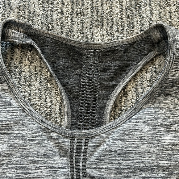 RBX heathered grey racer back bra - Picture 3 of 4